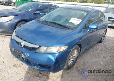 2010 Honda Civic Ex-L from USA, damaged, VIN 19XFA1F95AE062294